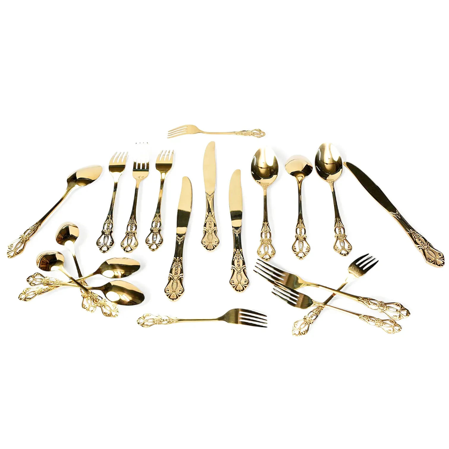 20-Piece Mirror Finish Cutlery Set