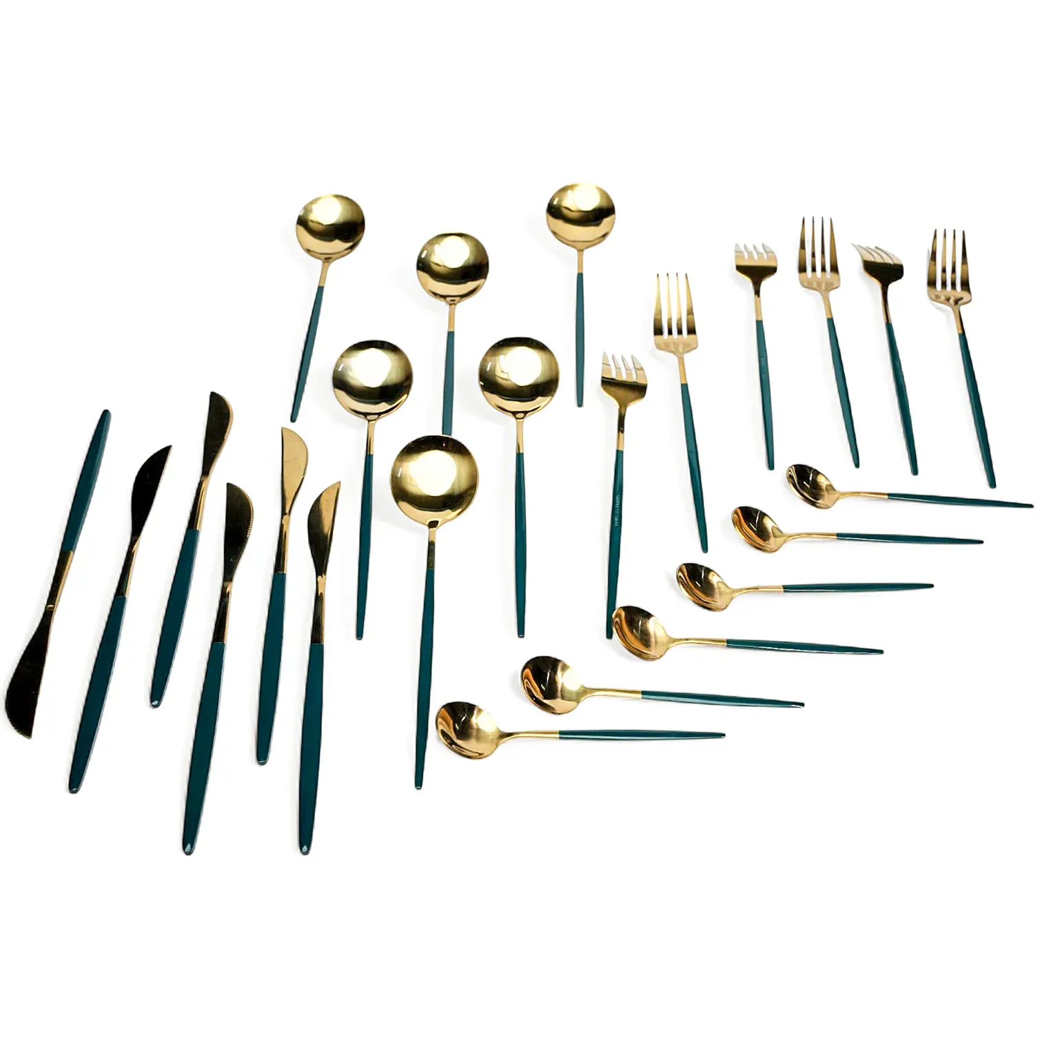 24-Piece Royal Stainless Steel Cutlery Set