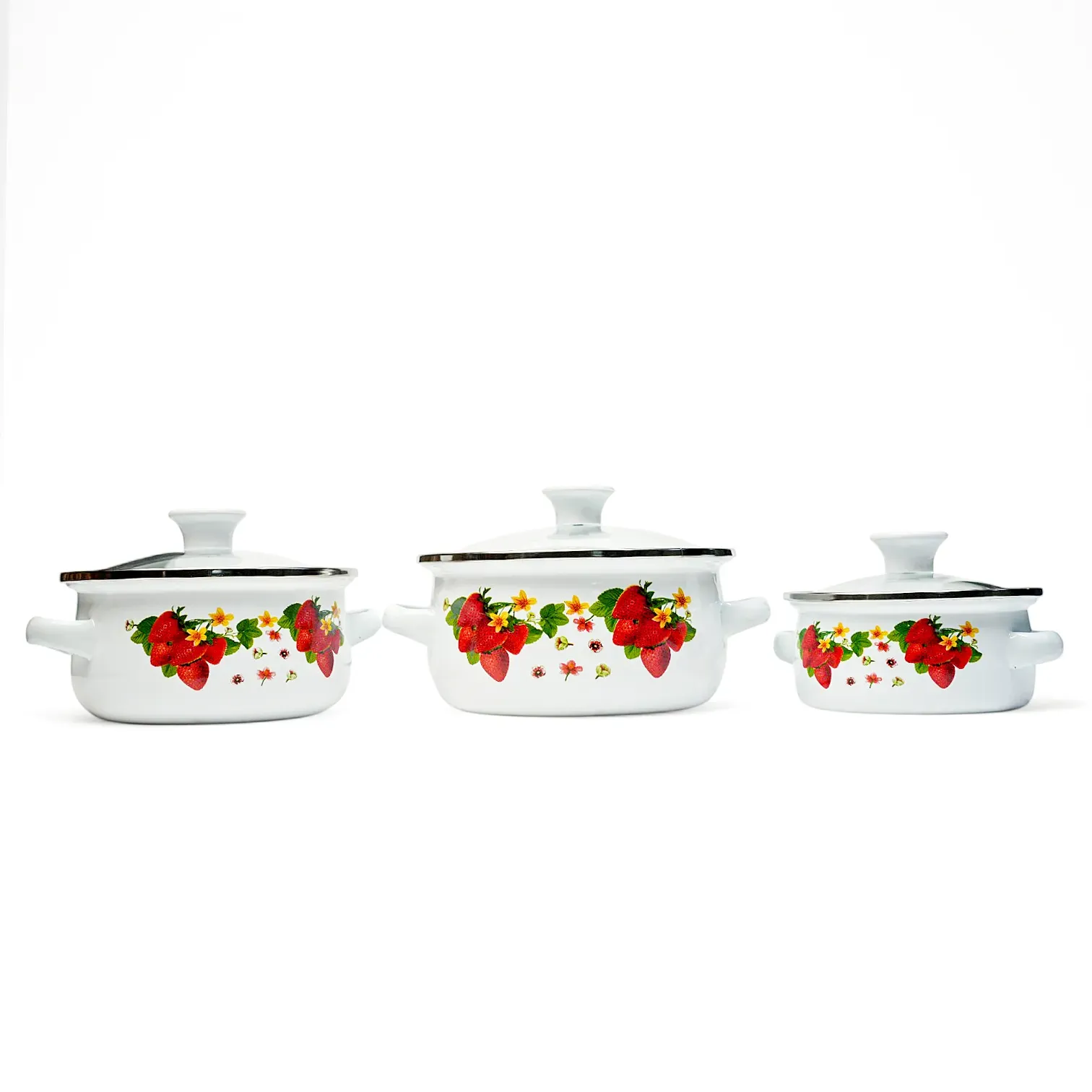 Enamelware Soup Pot Set 