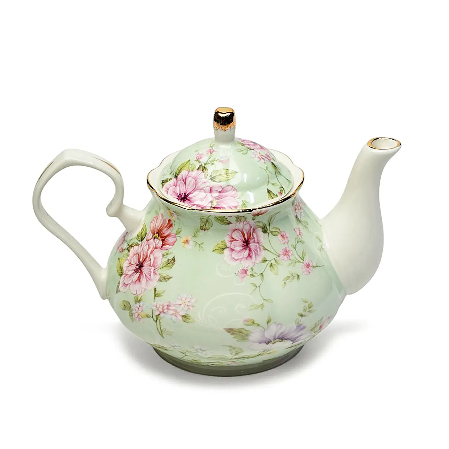 Floral Ceramic Teapot, 400ml