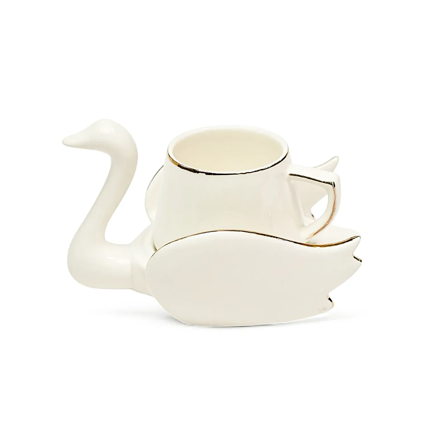 Swan Shape Espresso Cup, 110ml