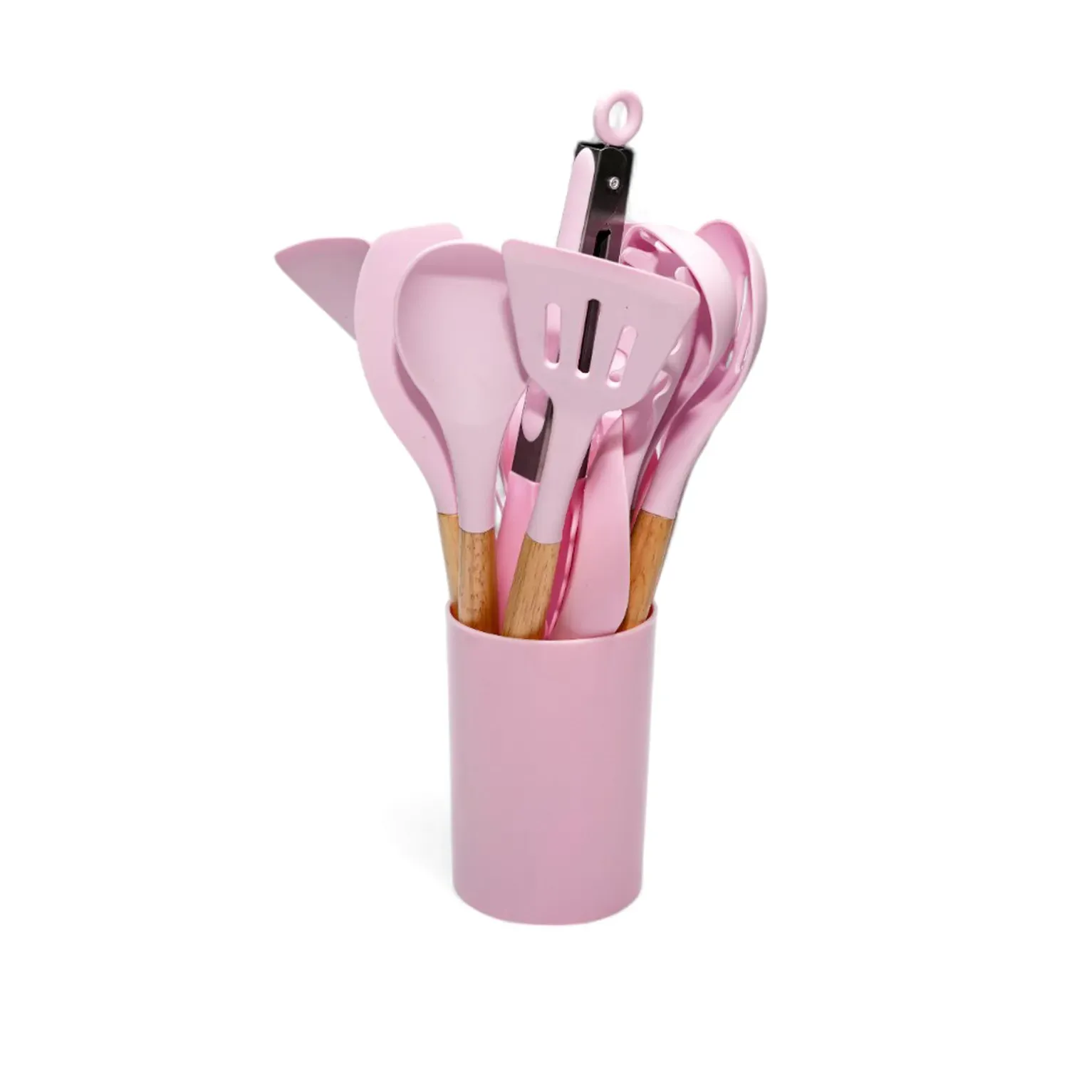 14-Piece Pink Kitchenware Set