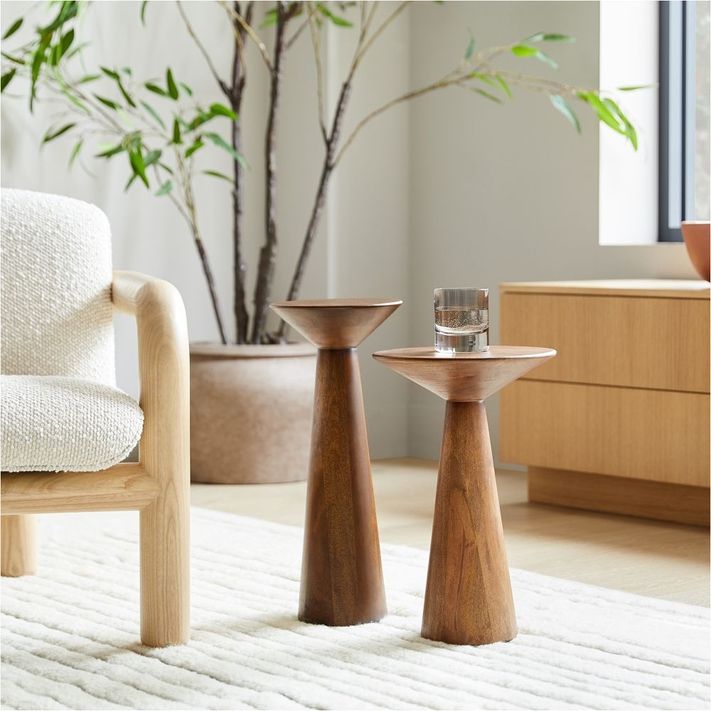 Home | fym.ae Meyer Wooden Drink Tables (46cm–53cm)