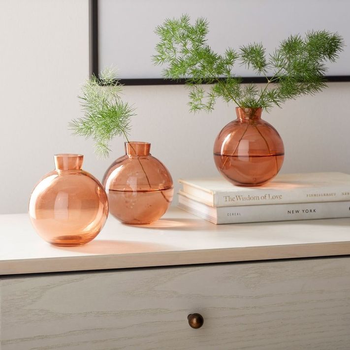 Decor | fym.ae Colored Glass Bud Vases (Set of 3)