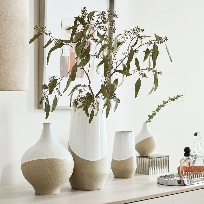 Decor | fym.ae Half-Dipped Stoneware Vases